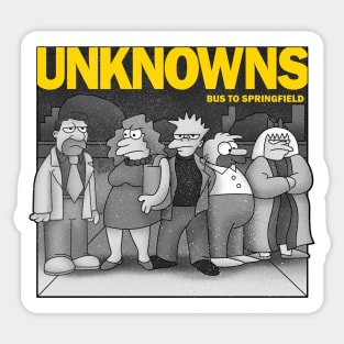 Unknowns Sticker